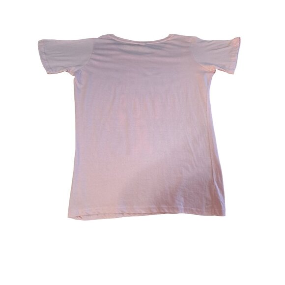 Faith Over Fear Pink Ribbon T-Shirt 1X Breast Cancer Awareness Fight - Picture 4 of 7